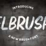 Elbrush Font - Featured Image