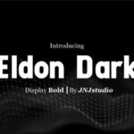 Eldon Dark Font - Featured Image