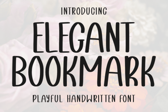Elegant Bookmark Font - Featured Image