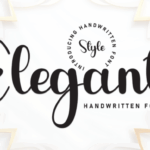 Elegant Font - Featured Image