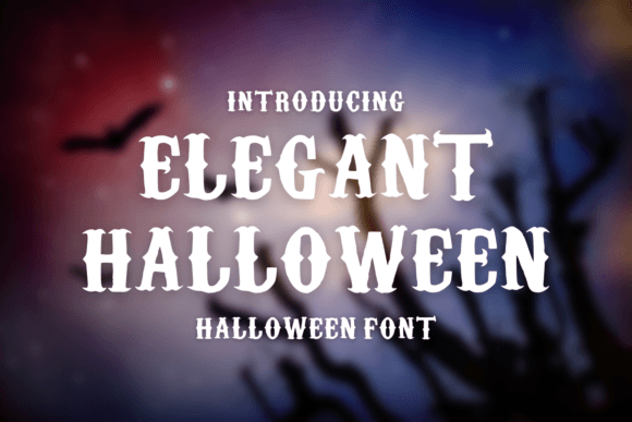 Elegant Halloween Font - Featured Image