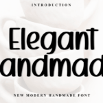 Elegant Handmade Font - Featured Image