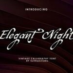 Elegant Night Font - Featured Image