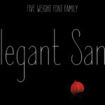 Elegant Sans Font - Featured Image
