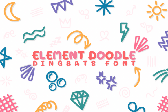 Element Doodle Font - Featured Image