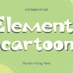 Elements Cartoon Font - Featured Image