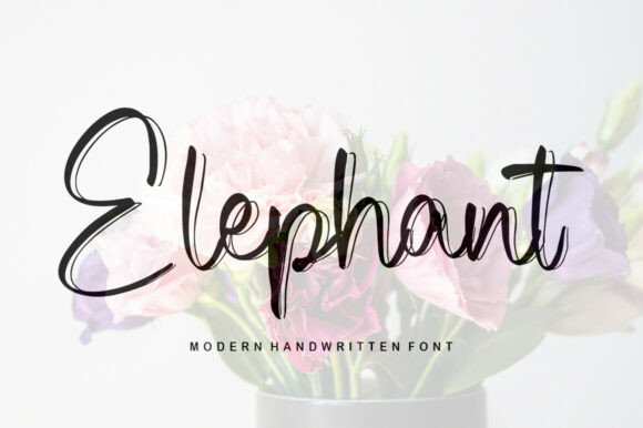 Elephant Font - Featured Image