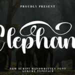 Elephant Font - Featured Image