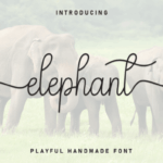 Elephant Font - Featured Image