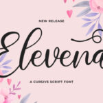Elevena Font - Featured Image