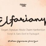 Elfariany Font - Featured Image