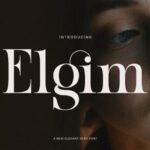 Elgim Font - Featured Image