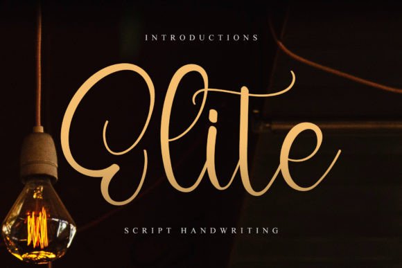 Elite Font - Featured Image