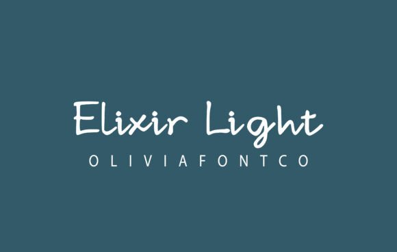 Elixir Light Font - Featured Image