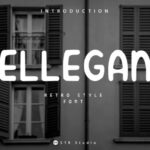 Ellegan Font - Featured Image