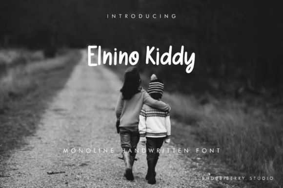 Elnino KIddy Font - Featured Image