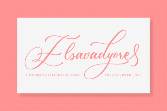 Elsavadyore Font - Featured Image