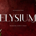 Elysium Font - Featured Image