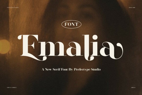 Emalia Font - Featured Image