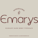 Emarys Font - Featured Image
