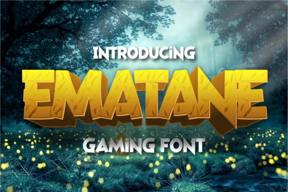 Ematane Font - Featured Image