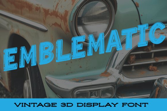 Emblematic Font - Featured Image