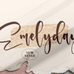 Emelyday Font - Featured Image