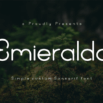 Emieralda Font - Featured Image