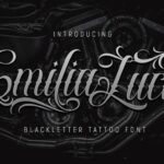 Emilia Luck Font - Featured Image
