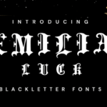 Emilia Luck Font - Featured Image