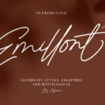 Emillont Font - Featured Image