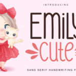 Emily Cute Font - Featured Image