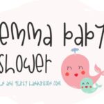 Emma Baby Shower Font - Featured Image