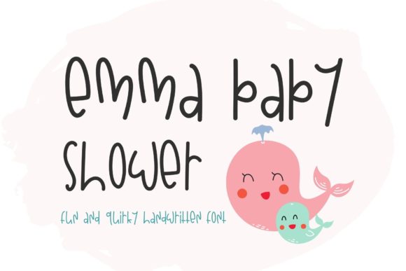 Emma Baby Shower Font - Featured Image