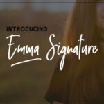 Emma Signature Font - Featured Image