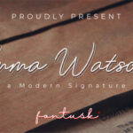 Emma Watson Font - Featured Image