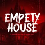 Empety House Font - Featured Image