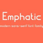 Emphatic Font - Featured Image