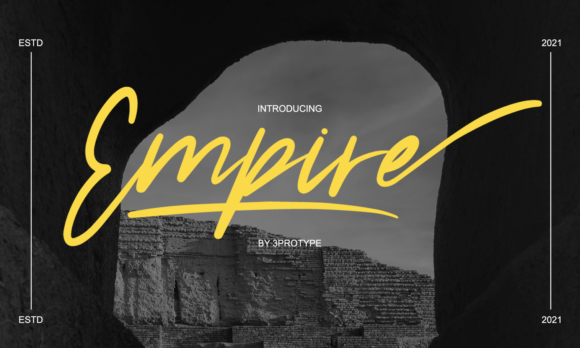 Empire Font - Featured Image
