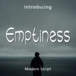 Emptiness Font - Featured Image