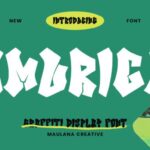 Emurica Graffiti Font - Featured Image