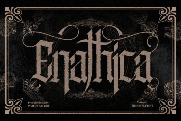 Enathica Font - Featured Image