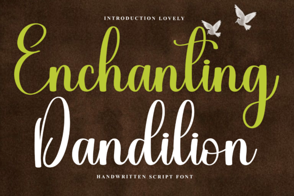 Enchanting Dandilion Font - Featured Image