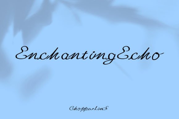 Enchanting Echo Font - Featured Image