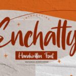 Enchatty Font - Featured Image