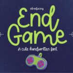 End Game Font Font - Featured Image