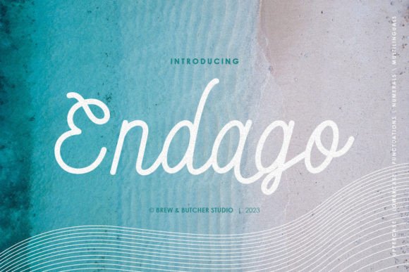 Endago Font - Featured Image