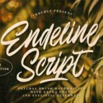 Endeline Script Font - Featured Image