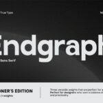 Endgraph Font - Featured Image