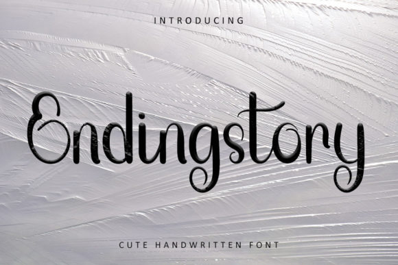 Endingstory Font - Featured Image